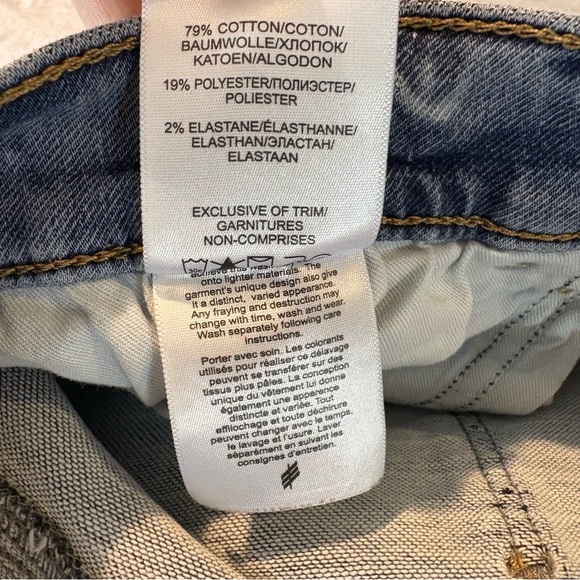 Silver Athentic Relaxed Grunge Denim Jeans Mn’s Sz 38x32 - Picture 9 of 11